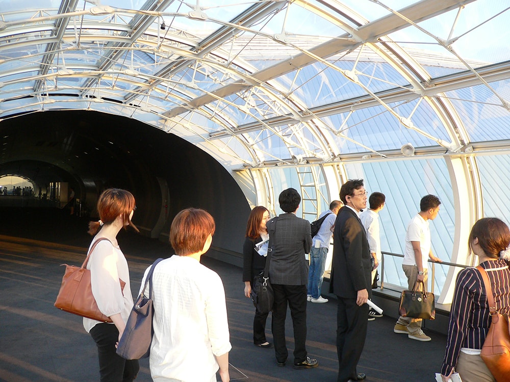 札幌ドーム見学（その2）　長谷川氏の説明が面白い！