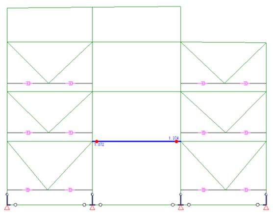 ダンパーありの塑性率