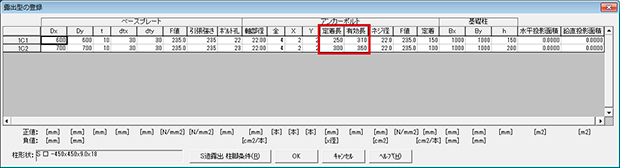 露出型の登録