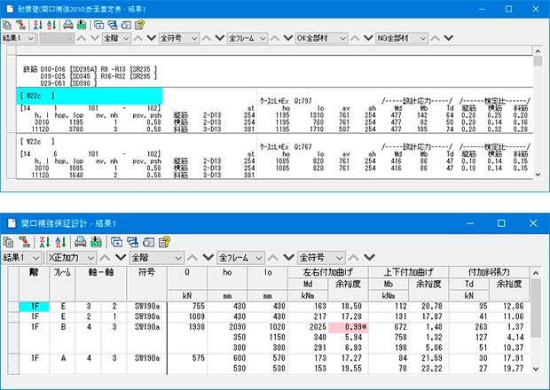 角形柱H梁の仕口