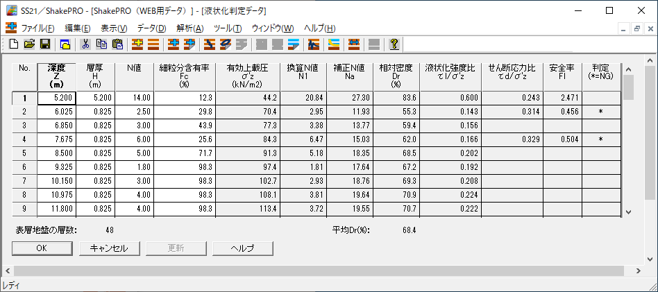 液状化判定