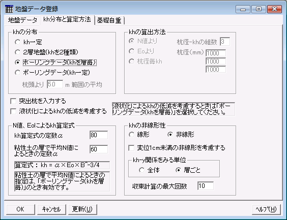 地盤データ登録