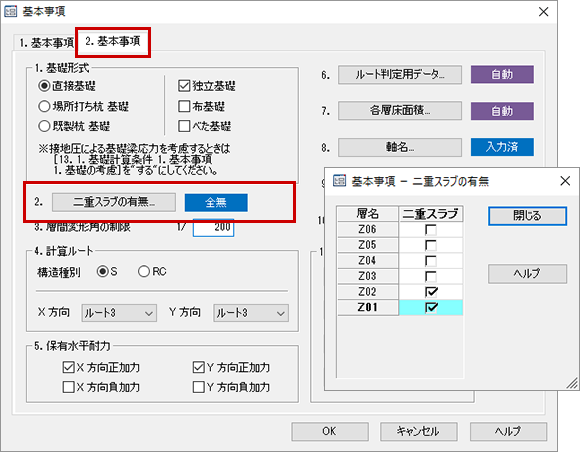 二重スラブ